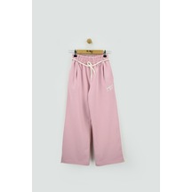 Kız Çocuk Köprülü Paça Brit Lastikli Eşofman Altı 7541p Anrasit