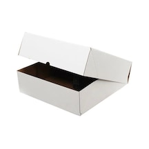 40x40x12cm E-ticaret Kargo Kutusu - 4 Nokta - Beyaz Diğer
