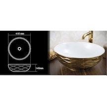 Lena Tezgah Üstü Çanak Lavabo E -8116