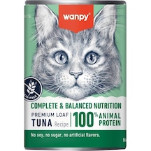 Wanpy Tahılsız Ton Balıklı 375 Gr Yetişkin Konserve Kedi Maması