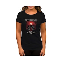 Meshuggah Obzen Siyah Kadın Tişört Siyah