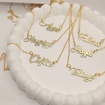 Hifa Diamond İsimli Kolye 9097131 Antik Gümüş