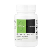 Davinci Laboratories, Selenium Citrate, 60 Capsules 200 Mcg Per Capsule