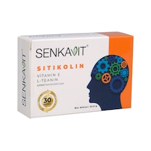 Senkavıt Sıtıkolın + L-teanın + B6 Ve Vıtamın E Iceren 30 Kapsul
