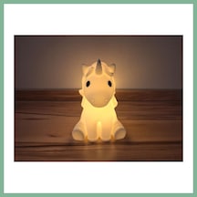 Bşkvirgo Sevimli Tek Boynuzlu At Formlu Tealight Mumluk Çocuk Odası Dekoratif Mum Tutucu Bsk2026 Çok Renkli
