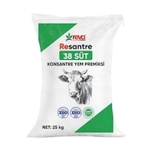 Resantre Süt 38 Tamamlayıcı Konsantre Premiks-yem 25 Kg