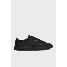 Boss %100 Hakiki Deri Sneaker Ayakkabı Erkek Ayakkabı 50573558 005 Siyah