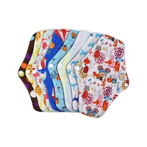 Yvonne Kadın Hijyenik Elyaf Su Geçirmez Regl Pedi Yıkanabilir Yeniden Kullanılabilir