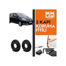 Renault Scenic İki Kapı Koruma Fitili Siyah Renk Numlas-a Kalite-nm2983