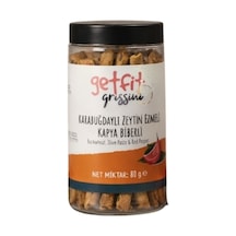 Getfit Karabuğdaylı Zeytin Ezmeli Kapya Biberli Grissini 80 Gr