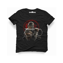 Mortal Kombat Scorpion Fatality Tişört Erkek Tshirt