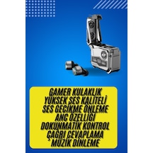 Bluetooth - 725 - Kulaklık Dokunmatik Kontrol Tws Kablosuz Kulaklık - Matxzngz - Hi-fi Stereo