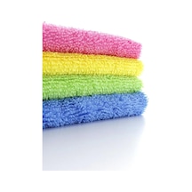 Mikrofiber Temizlik Bezi 24 Adet 30x30 Çok Amaçlı İz Bırakmaz - Renkli Oto, Mutfak Ve Bulaşık K Çok Renkli