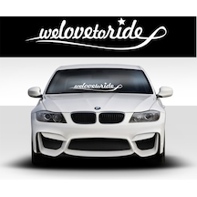 Otosticker Welovetoride Ön Cam Sticker