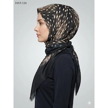 Dolce Life Dolce Cool Desenli Flamlı Pamuk Eşarp 1015-126 Çok Renkli