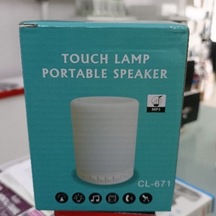CL 671 TOUCH LAMP PORTABLE SPEAKER