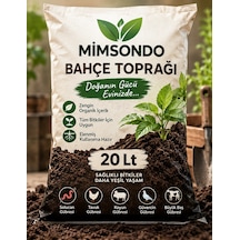 Mımsondo 10kg Bahçe Toprağı Katkısız 20 KG