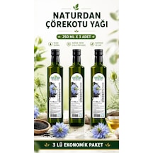 Çörekotu Yağı 250 Ml - 3 Adet