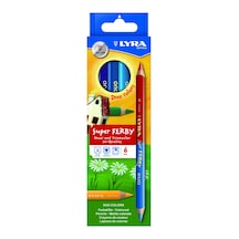 Lyra Super Ferby - Duo , Askılı Paket 6'lı Kalem Seti 124-Pembe
