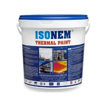 Isonem Thermal Paınt 18Lt Isı Yalıtım Boyası Kırmızı