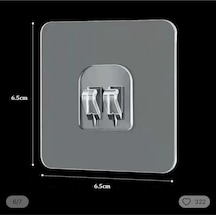 6 Ad Metal Banyo Rafı Demir Telli Banyo Köşeliği Için Yapışkanlı Sudan Etkilenmeyen Pençe Askısı Tur Diğer