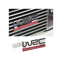 Wrc World Rally Ön Panjur Logo Izgara Vidalı Arma Amblem Metal