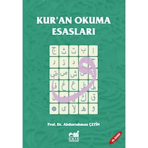 Kur'an Okuma Esasları - Abdurrahman Çetin - Emin Yayınları