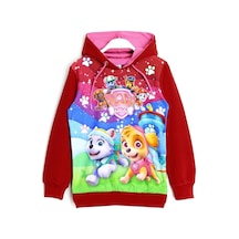 Kız Çocuk Paw Patrol Everest Skye Baskılı Kapüşonlu Sweatshirt Çok Renkli Kız Çocuk Paw Patrol Everest Skye Baskılı Kapüşonlu Sweatshirt Çok Renkli