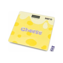 0221a Dijital - Pilli Desenli Renkli Cam Banyo Baskül Terazi Tartı Lcd Ekran 180kg/50gr 26x26cm İ11-030 Bx40