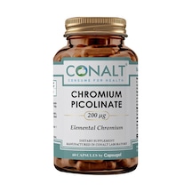 Conalt Chromium Picolinate 200 Mcg Takviye Edici Gıda 60 Kapsül