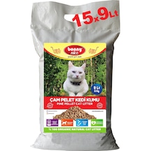 Bonny Nice Doğal Pellet Çam Peleti Kalın Kedi Kumu 15 x 9 L