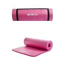Delta Konfor Zemin 15 Mm Taşıma Askılı Pilates Minderi Yoga Matı, Lila, 15 Mm Çok Renkli