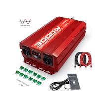 KOBB KBN3000 12V/220V 3000Watt Tam Sinüs Dönüştürücü İnvertör