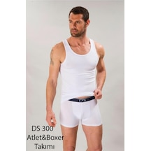 D'S Damat Çeyizlik Erkek Atlet Boxer Takım