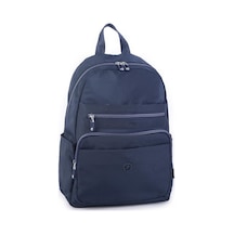 Nas Bag Unisex Büyük Boy Çok Gözlü Su Geçirmez Sırt Çantası Lacivert