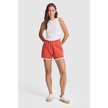 U.s. Polo Assn. Kadın Kiremit Şort Örme 50323513-vr031