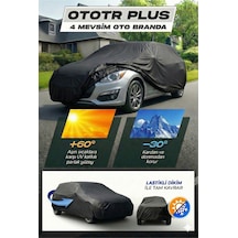 Volvo V40 Araç Brandası Siyah