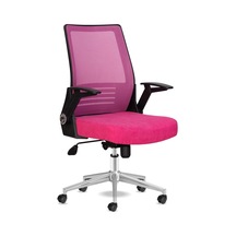 Star Ofis Sandalyesi Fileli Sırt Ergonomik Çalışma Koltuğu Pembe Diğer