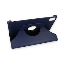 Pad 6 Kılıf 360 Tablet Deri Kılıf - Lacivert Diğer