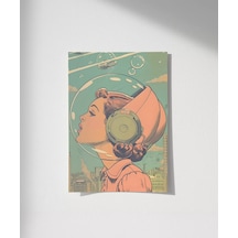 Çerçevesiz Poster Uzay Kadınları