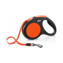 Flexi Turuncu Neon Otomatik Şerit Tasma Small 5 Mt 15 Kg Turuncu