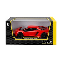 21079 1 24 Aventador Sv Coupe Krmz