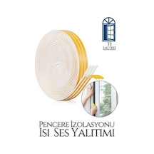 Modacar Pencere Ses Isı Yalıtım Sünger Bant 33 Metre