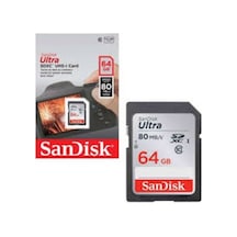 Sandisk Ultra Sdxc  64Gb Sd   Kart 80Mbs