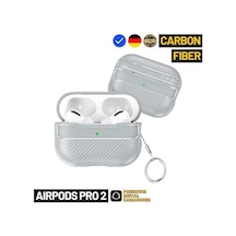 Pro 2. Nesil Uyumlu Karbon Fiber Hybrid Polymer Technology Premium Kulaklık Kılıfı