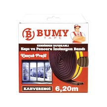 Bumy 6,20m Kahverengi Kapı Ve Pencere Bandı D-profil