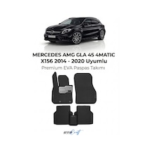 OtoCraft Mercedes Amg Gla 45.4matıc X156 2014-2020 Araca Özel 3d Havuzlu Eva Paspas Tam Set 5 Parça