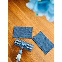 Gri Renk Mandallı Mop, Mikrofiber Paspas, Hediye Paspaslı