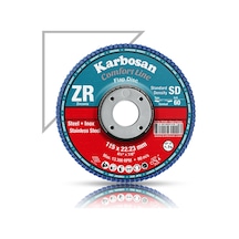 Karbosan Paslanmaz Çelik Inox Flap Disk 115 X 22.23 - 40 Kum