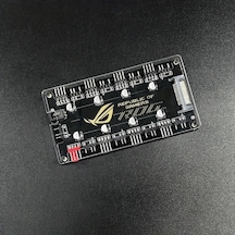 Honeybeeshop Siyah Argb Pwm Hub 4 Pinli Fan Kontrol Kartı Usb Güçlü Masaüstü Bilgisayar Uyumlu Akıllı Hız Ve Sıcaklık Senkronizasyon